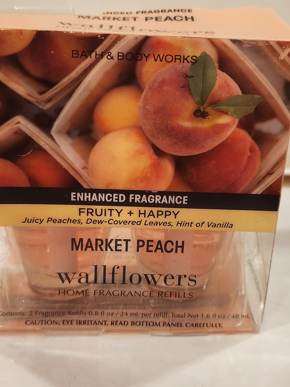 Bath & Body Works Market Peach Wallflowers Home Fragrance Refills - Peach #1